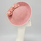 Catherine's hat with flowers. color CORAL. Hats1. Exclusive HATS. LANA ANISIMOVA.. My Livemaster. Фото №5