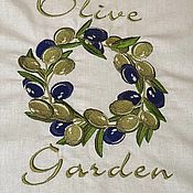 Для дома и интерьера handmade. Livemaster - original item TABLECLOTHS: Tablecloth Naperon Olive Garden. Handmade.