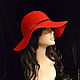 Stranger 'Red'. Hats1. Novozhilova Hats. Online shopping on My Livemaster.  Фото №2