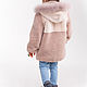 Order 'Lamb' - fur jacket-sheepskin coat-curly. Kids fur coat. Livemaster. . Childrens outerwears Фото №3