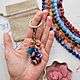 A beautiful talisman keychain made of natural stones. Key chain. Tiktak_magic. Online shopping on My Livemaster.  Фото №2