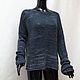 Джемпер женский вязаный из кид-мохера. Джемперы. Favoritejersey Кардиганы Топы Джемперы. Ярмарка Мастеров.  Фото №5