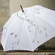 Paraguas pintado a mano de San Petersburgo, paraguas pintado a mano-bastón. Umbrellas. UmbrellaFineArt. Ярмарка Мастеров.  Фото №6