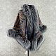 Pavlovo Posad shawl with black fox fur. Shawls1. Olga Lavrenteva. Online shopping on My Livemaster.  Фото №2