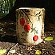 Ваза "Гранаты". Вазы. Irina Volvach Art Ceramics. Интернет-магазин Ярмарка Мастеров.  Фото №2