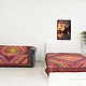Order Red 220x225sm double. Quilter Elena Mazurova. Livemaster. . Blankets Фото №3