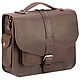 Leather bag 'Leonardo' (dark brown), Messenger Bag, St. Petersburg,  Фото №1