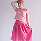 Skirt cotton Blooming Rose, Skirts, Novosibirsk,  Фото №1