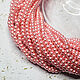Order Glass Pearl Beads 4mm Pink 50 pcs. agraf. Livemaster. . Beads1 Фото №3