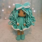 Knitted toys-doll