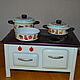 Order Kitchen stove for dolls vintage. sakmara13. Livemaster. . Doll furniture Фото №3