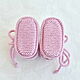 Conjunto de gorro y botines para niña recién nacida. 100% Merino. Baby Clothing Sets. Olgamusinaekb. Ярмарка Мастеров.  Фото №6