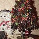 Новогодняя елка из шишек. Елки. Soloma-dolls. Интернет-магазин Ярмарка Мастеров.  Фото №2