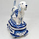 OVAL BEAGLE JEWELRY BOX (MINI). Box. Moscow Kerry (porcelaindogs). Online shopping on My Livemaster.  Фото №2