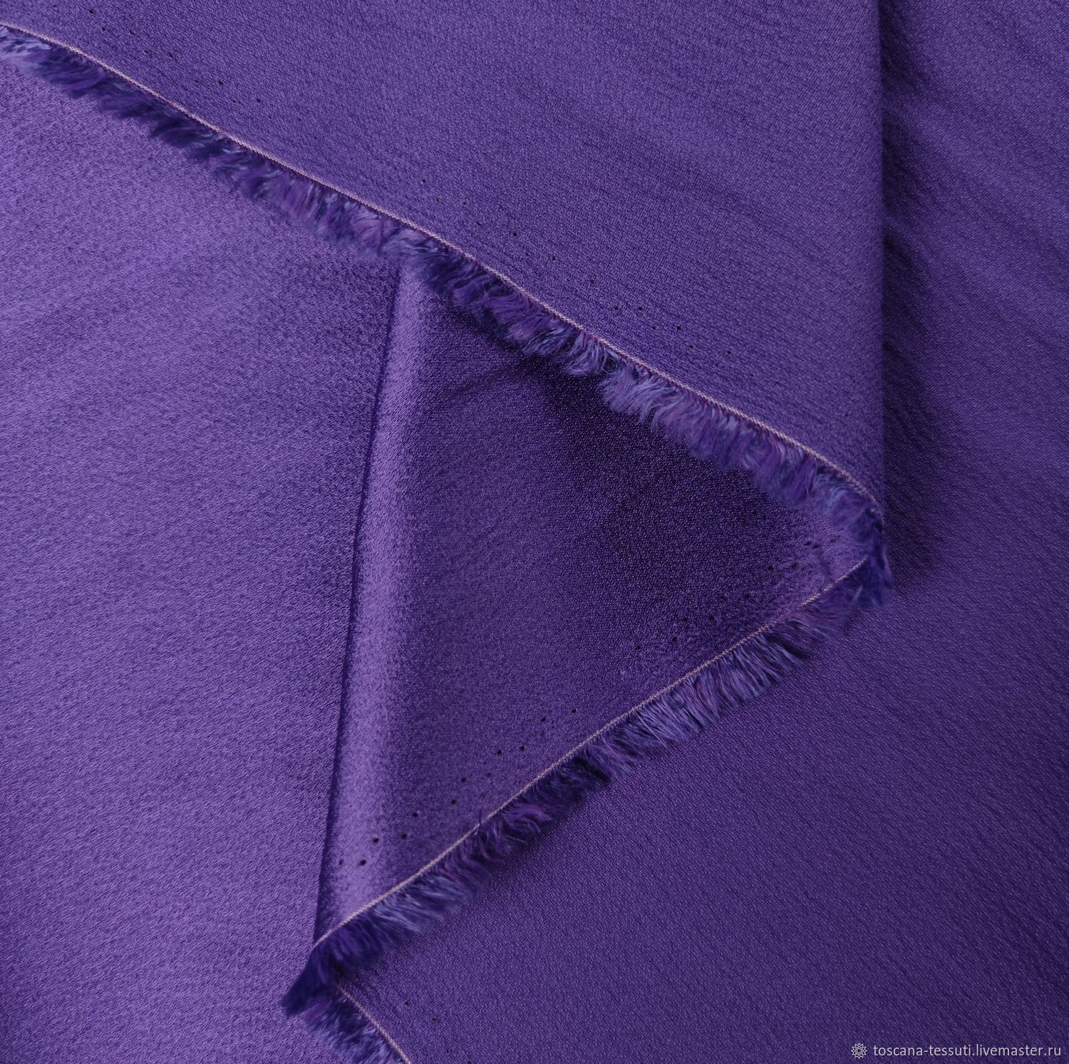 Вискоза 65. Фиолетовая ткань. Креп фиолетовый. Плательная ткань фиолетового цвета. Плотная вискоза.