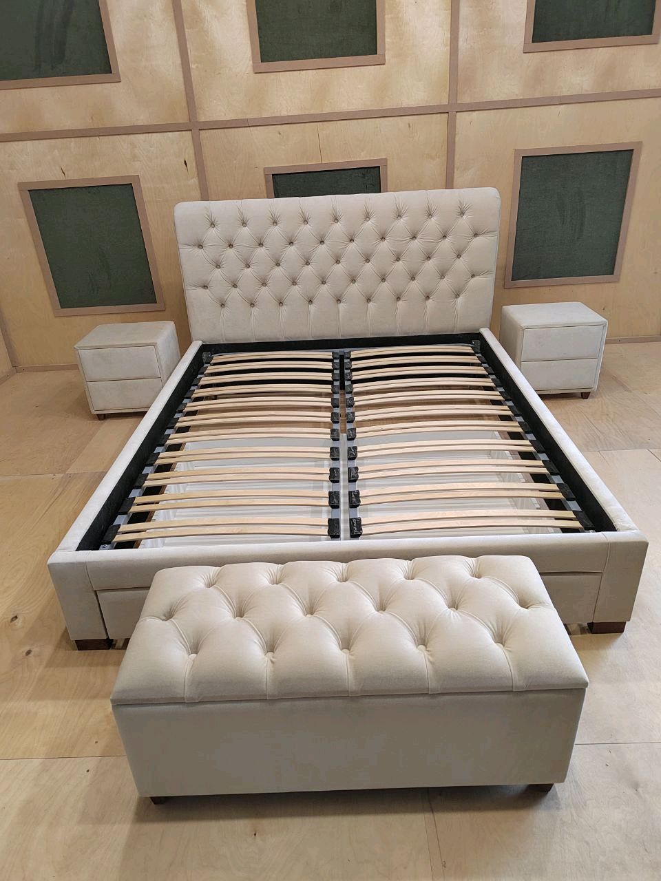 Кровать с выдвижным ящиком в интернет-магазине Ярмарка Мастеров по цене ...