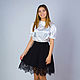 Skirt, skirt with French lace 2, elegant skirt, MIDI skirt, Skirts, Kaliningrad,  Фото №1