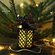 New Year's lantern made of wood. Christmas gifts. Trees may - creative workshop. My Livemaster. Фото №4