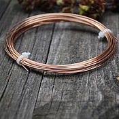 Материалы для творчества handmade. Livemaster - original item 1,0mm Bronze wire (solid). Handmade.