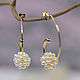 Pearl earrings ' DIVINITY». Earrings. Mala by Jemma. My Livemaster. Фото №5