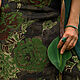 Simple wraparound jacquard skirt «Jardin». Skirts. mongolia. My Livemaster. Фото №6