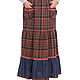 Skirt plaid boho Old America. Skirts. Skirt Priority (yubkizakaz). My Livemaster. Фото №4