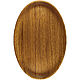 Деревянный поднос Эллипс,  27 х 18 см. Подносы. Cool Wood Masters. Ярмарка Мастеров.  Фото №4