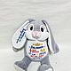 A soft toy with personalized embroidery, a gift for children. Stuffed Toys. igolochka51. My Livemaster. Фото №10