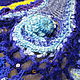 Crocheted shawl 'Starry sky'based on the motif of van Gogh. Shawls. asmik (asmik). My Livemaster. Фото №6