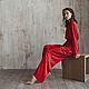 Silk dress in pajama style, Suits, Moscow,  Фото №1
