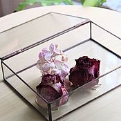 Для дома и интерьера handmade. Livemaster - original item Box of glass. Box for photos. Glass casket. Handmade.