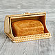 Order Bread box made of birch bark 'Alenka' small. The rustic kitchen. BirchStyle. Livemaster. . The bins Фото №3