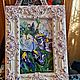 Oil painting flowers in a frame 'Irises 2', Pictures, Murmansk,  Фото №1