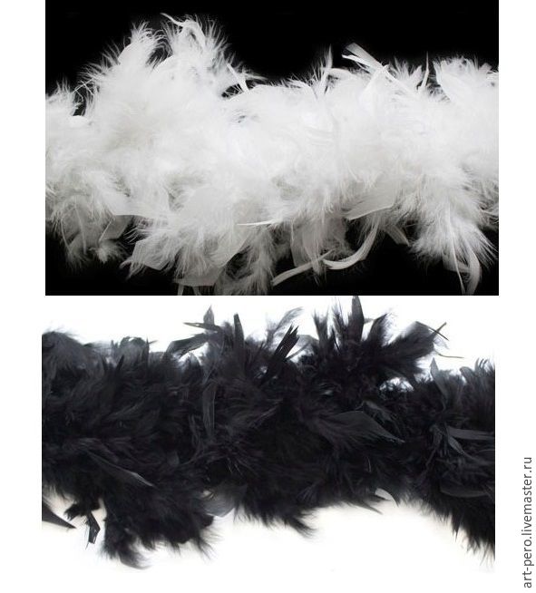 Боа какой. Боа черно белое. Черные пушистые боа из перьев. Трикотаж перья боа. Белое боа с черными перьями.