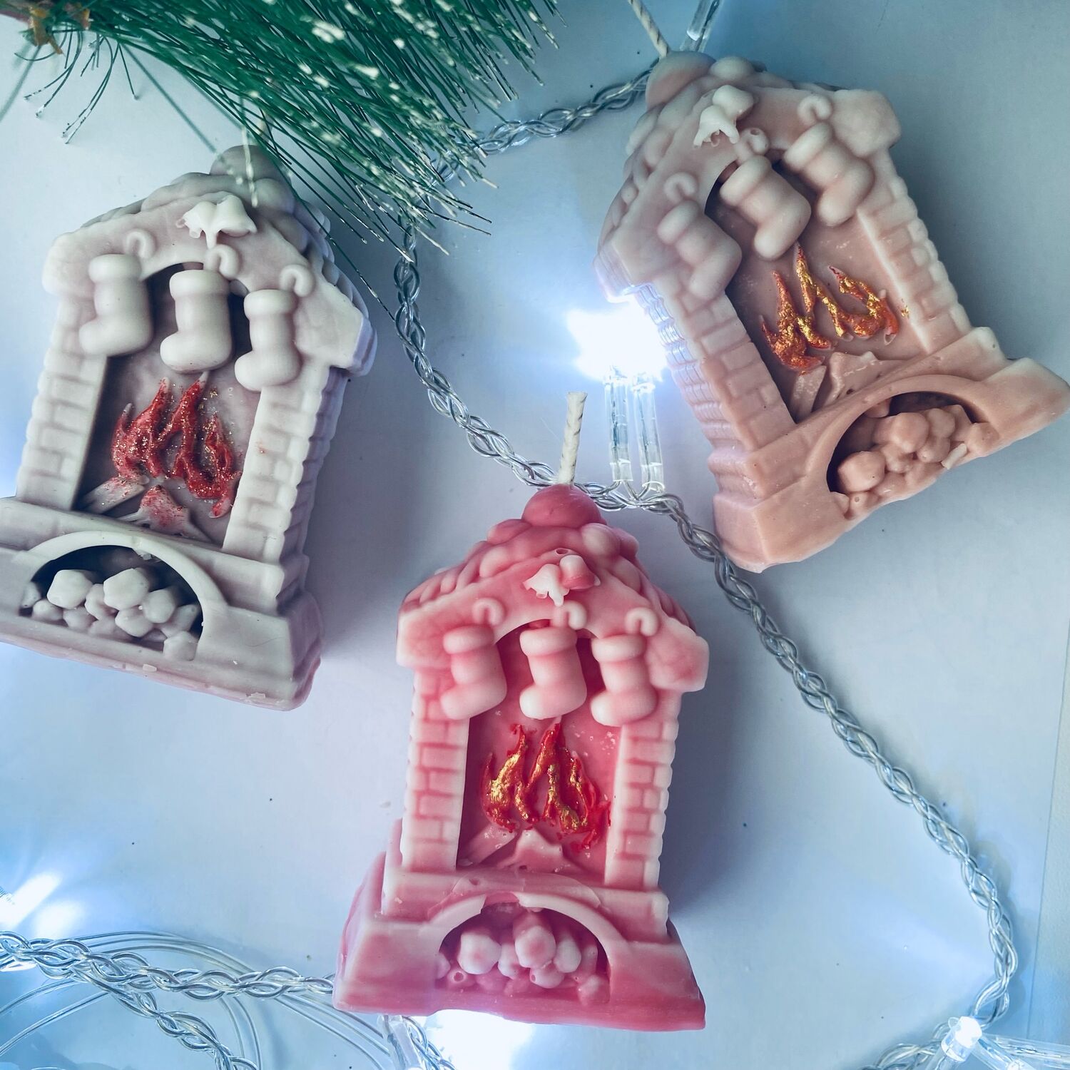 Свеча Камин из соевого воска в интернет-магазине Ярмарка Мастеров по ...