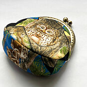 Сумки и аксессуары handmade. Livemaster - original item Owl - Purse on the clasp. Handmade.