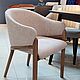 Стул из массива Milan (дуб, ткань 1х). Стулья. MOS-OAK - мебель из массива. Ярмарка Мастеров.  Фото №5