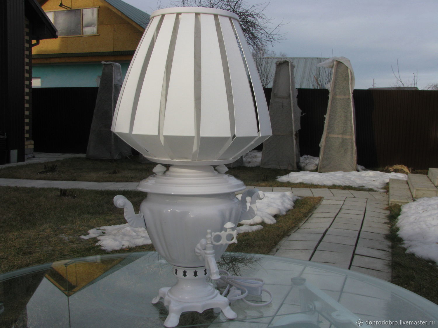 Самовар, настольная лампа №6 купить в интернет-магазине Ярмарка ...