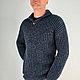 Copy of Copy of Copy of Sweater. Mens sweaters. Sheep and goat skins. Online shopping on My Livemaster.  Фото №2