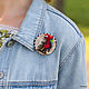 Order Volume brooch ' Magnificent parrot'. Coffeelena. Livemaster. . Brooches Фото №3