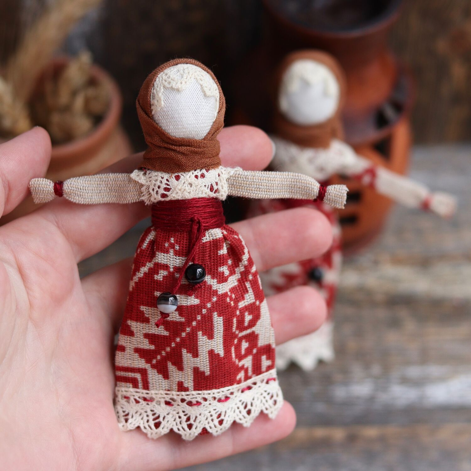 Обережная кукла Берегиня маленькая – заказать на Ярмарке Мастеров ...