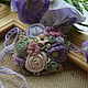 Brooch Spring in Provence. Brooches. Sokolova Julia, handmade jewelry. My Livemaster. Фото №4
