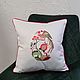 Decorative pillow 'Bird'. Pillow. VintagDreams. My Livemaster. Фото №4