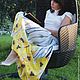 Skirt with yellow water lilies. Skirts. OlgasART (olgahengst). Online shopping on My Livemaster.  Фото №2
