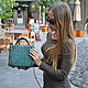 Stardust Python leather handbag. Classic Bag. exotiqpython. Online shopping on My Livemaster.  Фото №2