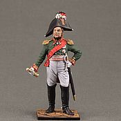 Куклы и игрушки handmade. Livemaster - original item Military miniature: Napoleonic wars. Soldier 54 mm. Russia, 1812. Handmade.