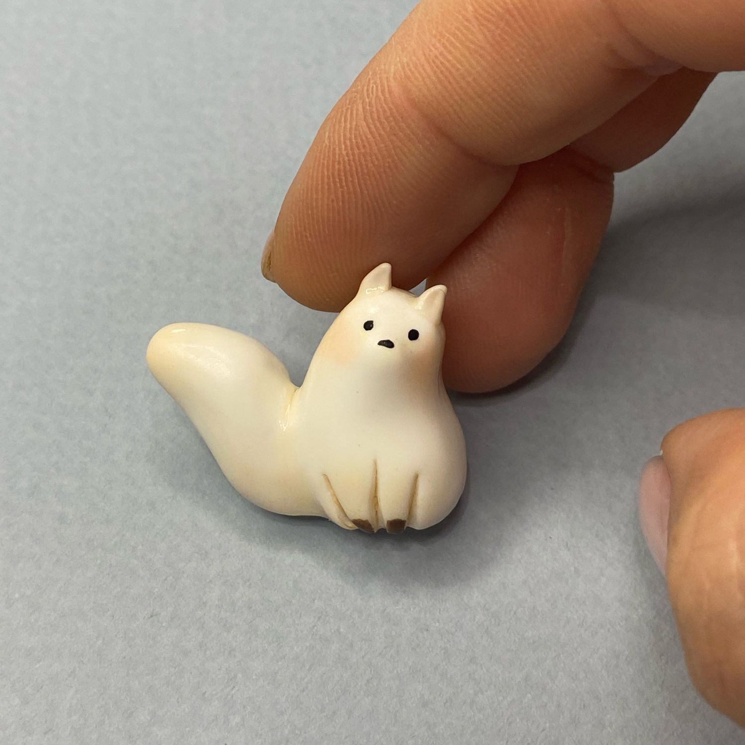 Миниатюрная фигурка Кошечки из полимерной глины купить в интернет ...