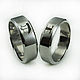 Titanium wedding rings Ship and lighthouse. Rings. asgdesign. My Livemaster. Фото №4