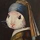 Oil painting on canvas Bunny, Pictures, Solnechnogorsk,  Фото №1
