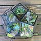 Order Florarium round ' Sphere-dodecahedron'. tiffanarium (Tiffanarium). Livemaster. . Florariums Фото №3
